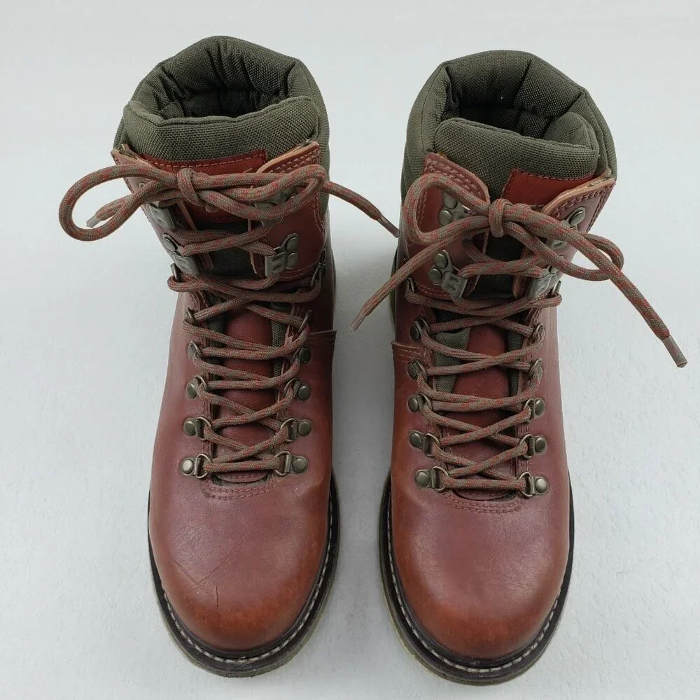 Simms Freestone Wading Boot Mens 9 Brown Leather Fly Fishing Felt Sole